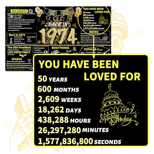Black Gold 70th Birthday Party Banner B2174