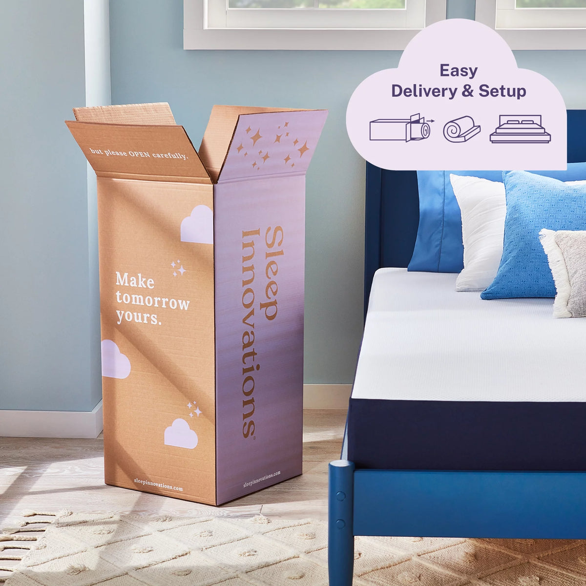 Cooling Gel Memory Foam Mattress O129