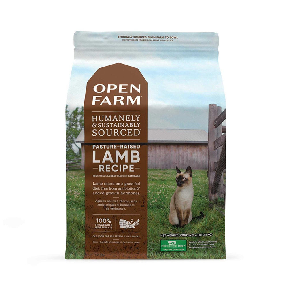 Grain Free Pasture Raised Lamb Dry Cat Food F5564