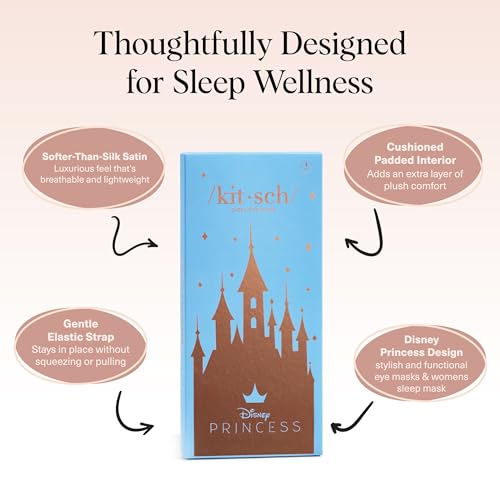 Satin Sleep Mask Charcoal Black D51704