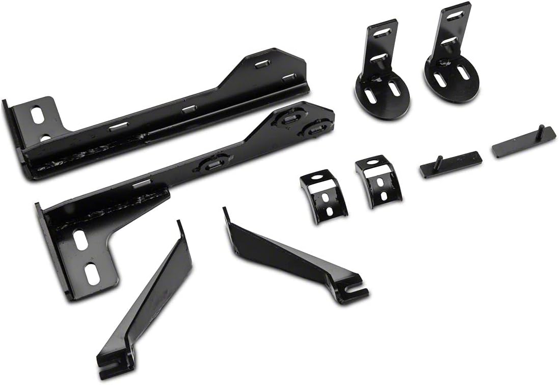 Black Oval Bull Bar with Skid Plate Z53370