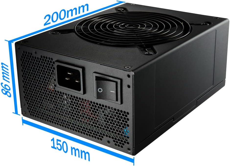 2000W 80 Plus Gold Fully Modular Power Supply B747