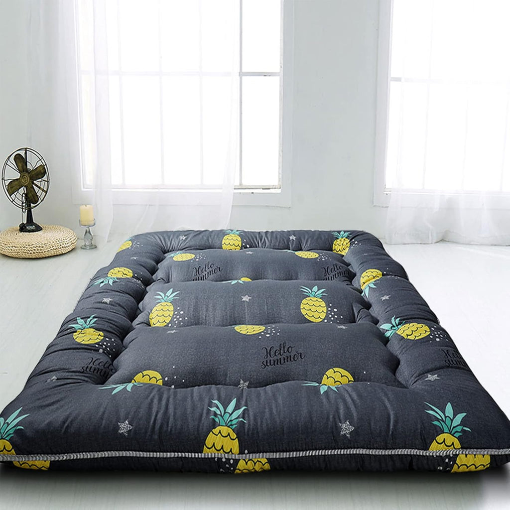 Black Moon and Star Twin Size Folding Futon Mattress K66771