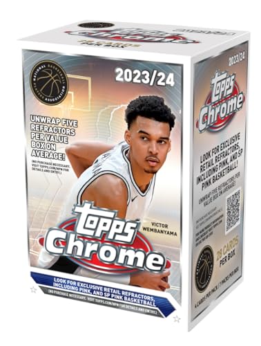Topps Chrome Basketball Trading Card Blaster Box L121