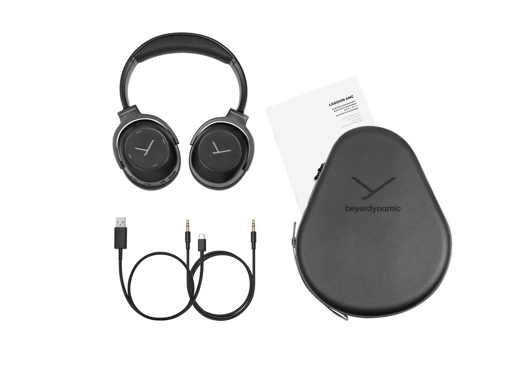 Black Noise Canceling Headphones V29854