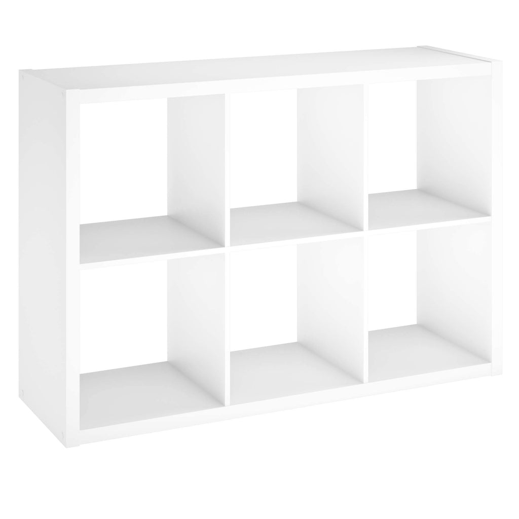 White Cube Bookcase W3445