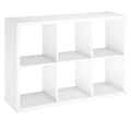 White Cube Bookcase W3445