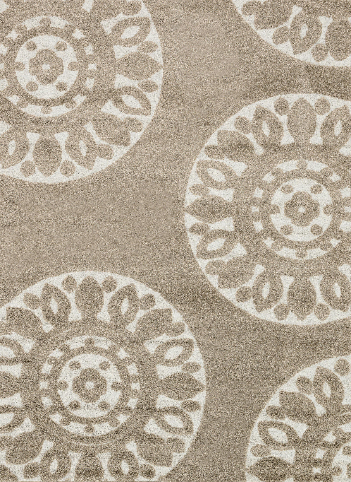 Beige 9'0 x 12'0 Rug R3416
