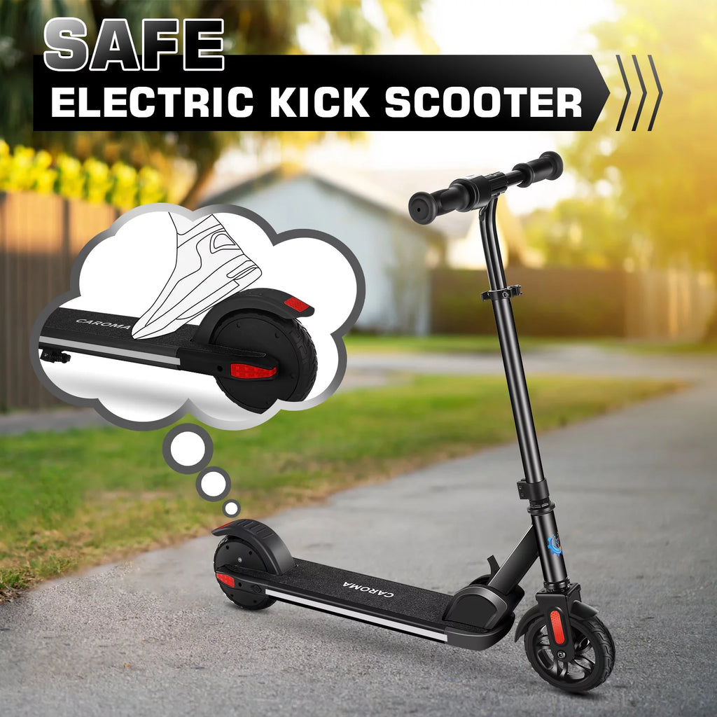Kids Electric Scooter, Adjustable Speed and Handlebar L5220