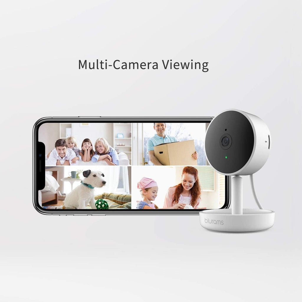 Indoor Security Camera Bundle Set 1080p Two-Way Audio Night Vision E8122