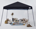 10x10ft Dark Grey Pop Up Canopy Tent M637850