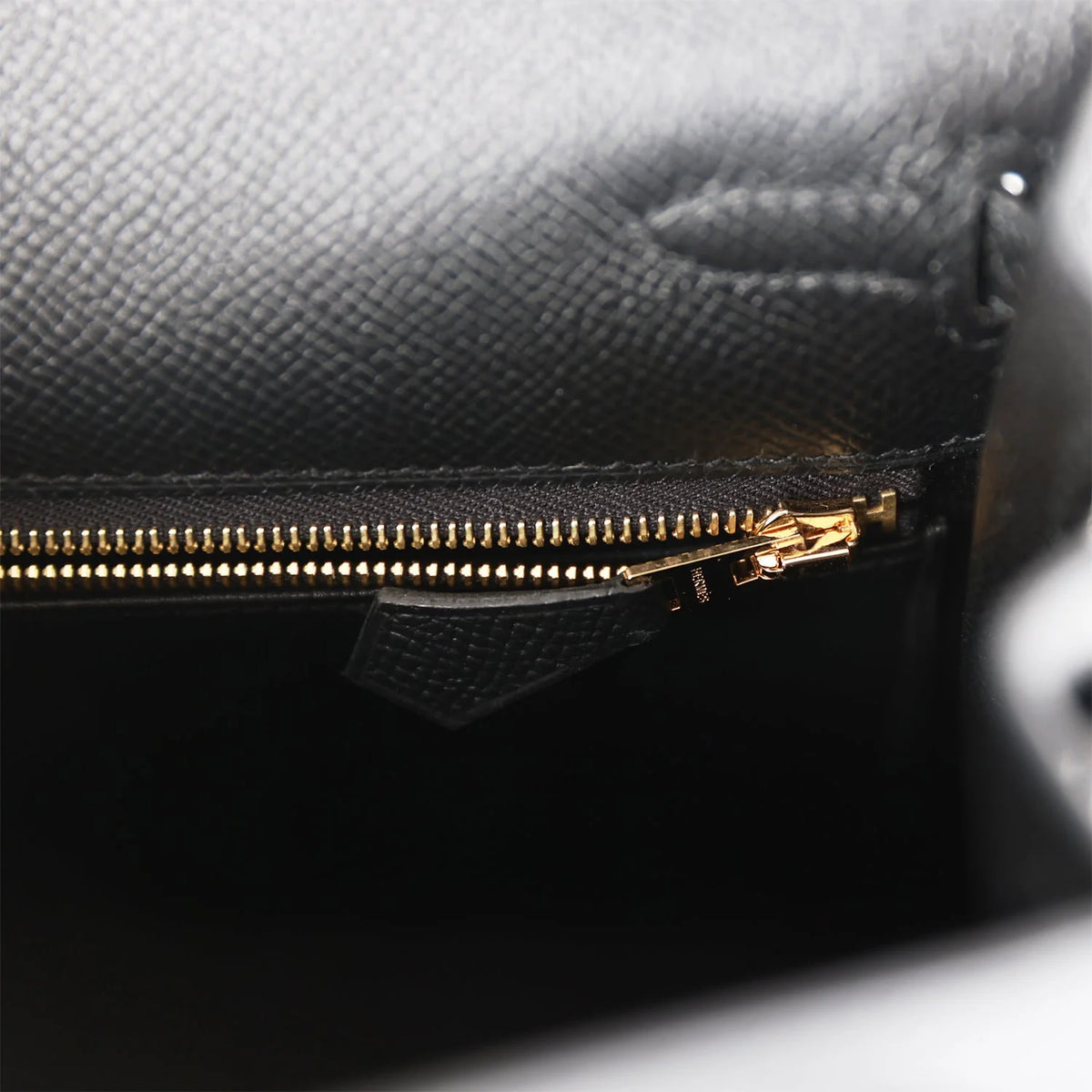 Black Leather Handbag Q487