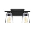 2 Light Bath Bar in Black R91360