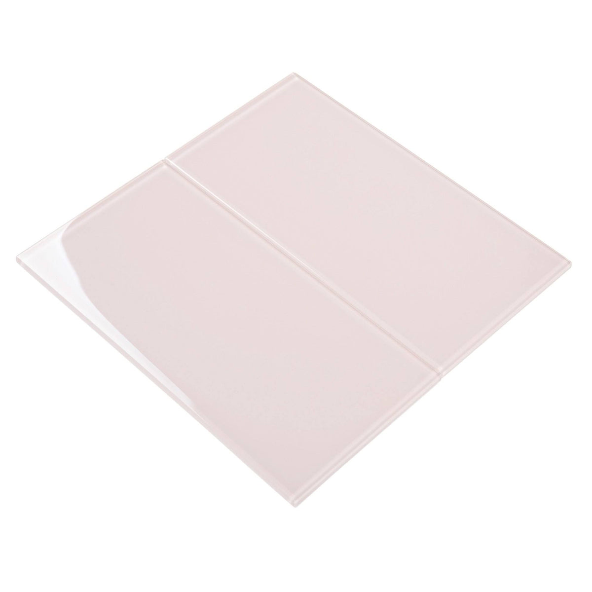 Glass Subway Tile Rose Pale Pink T64266