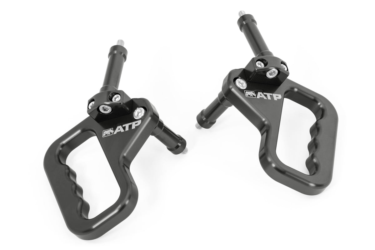Billet Front Grab Handles (Red) G721009