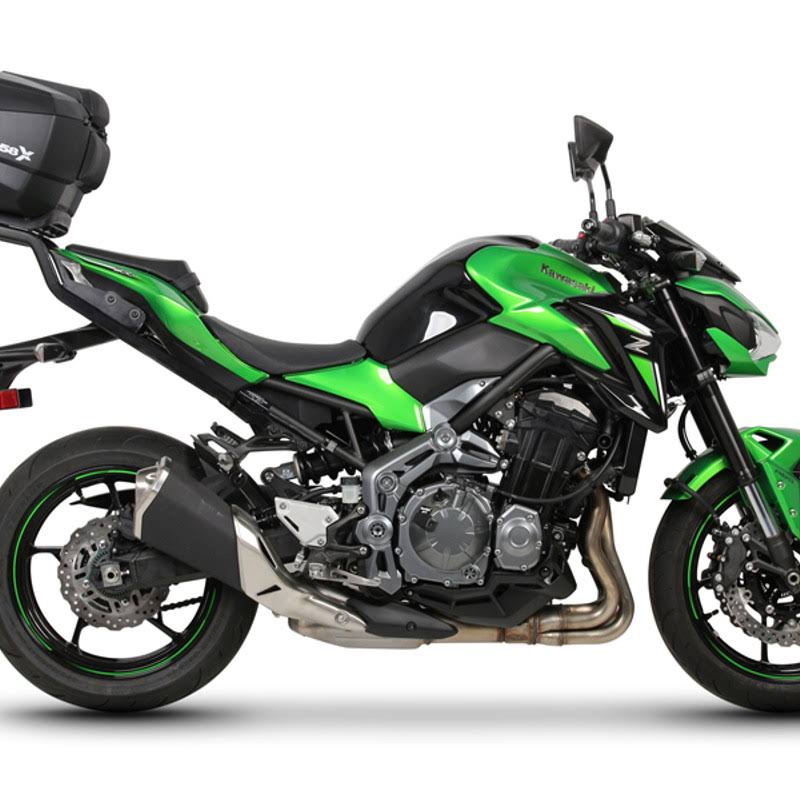 Black Kawasaki Motorcycle D292