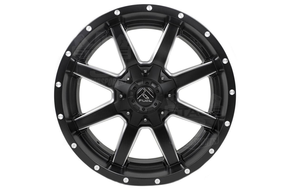 Matte Black Milled 18x9 Wheel C809839