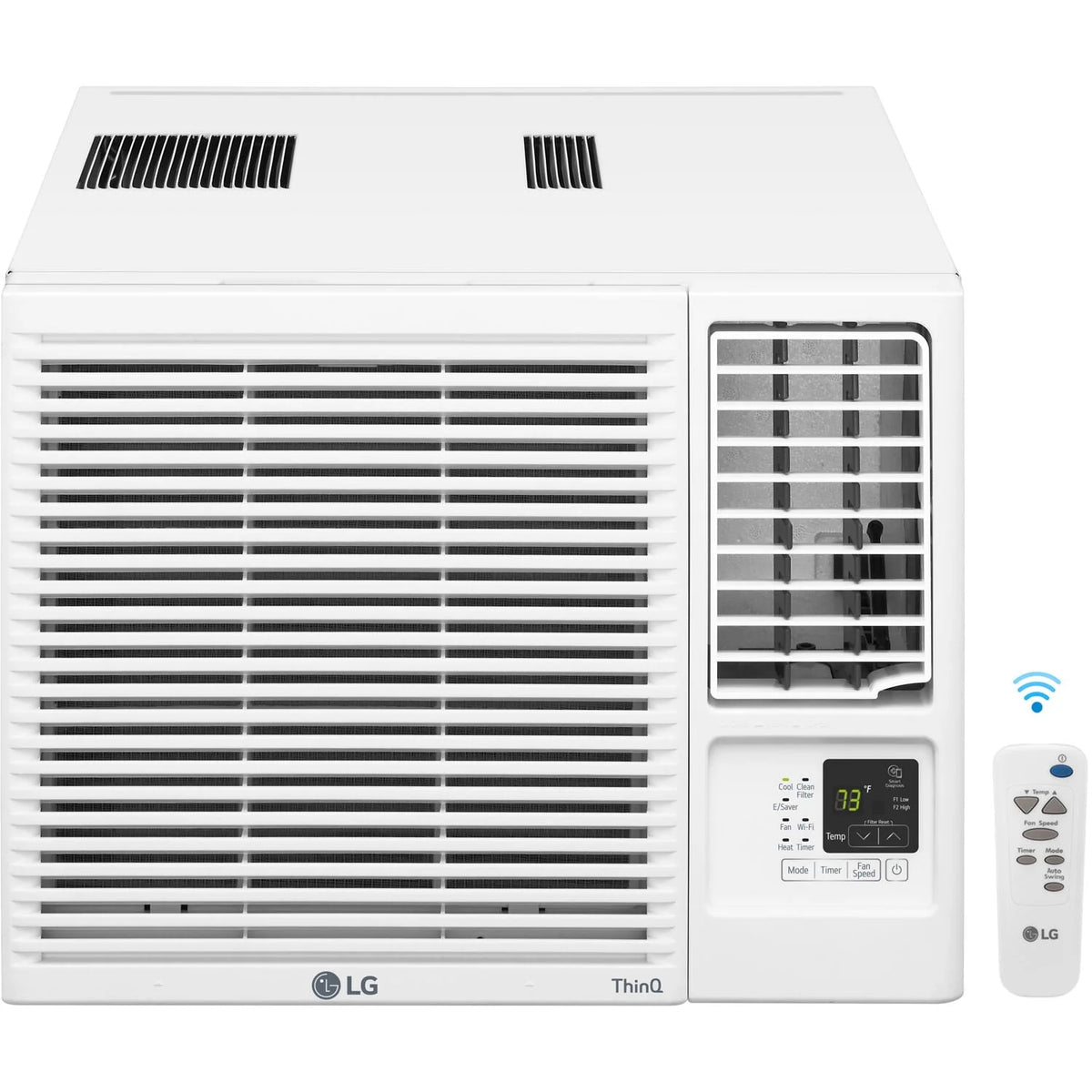 12,000 BTU Heat and Cool White Window Air Conditioner N6987