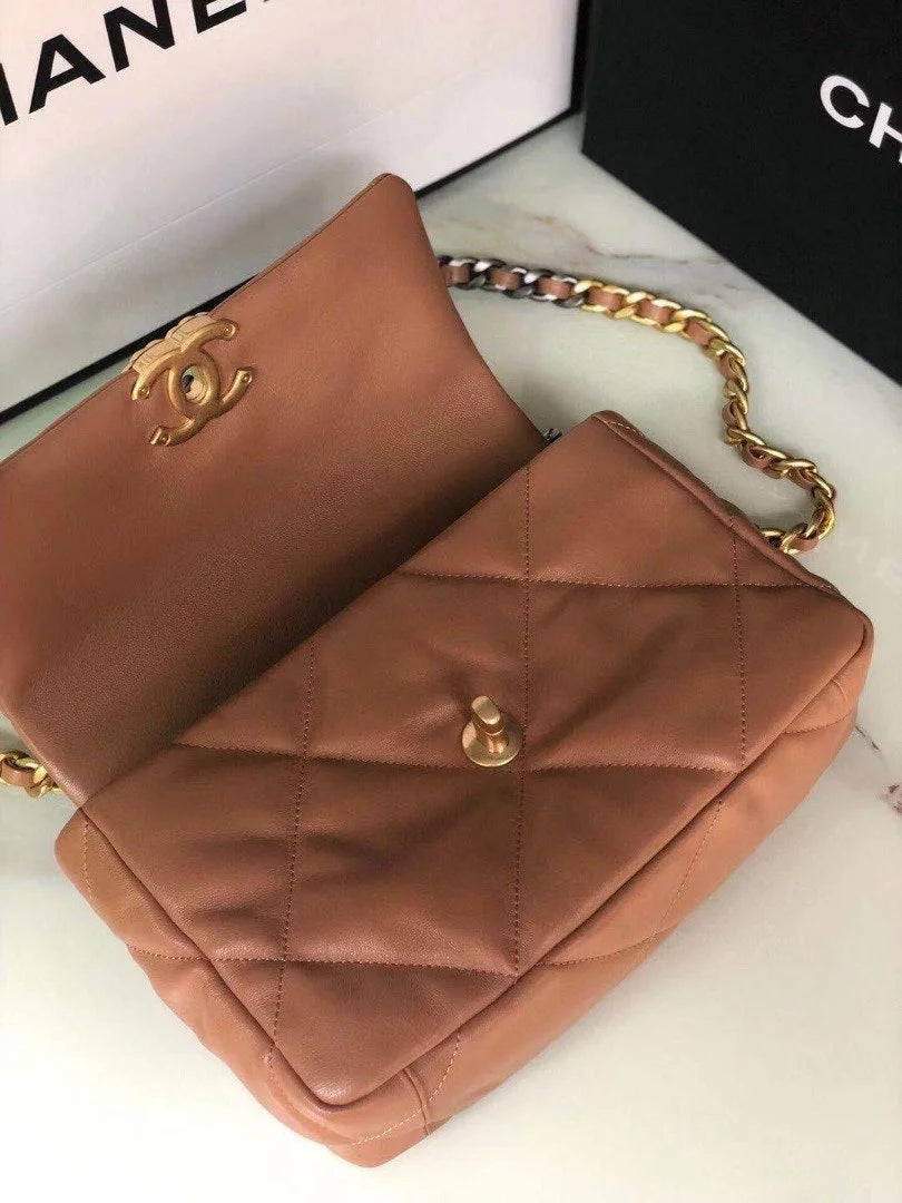 Brown 26cm Handbag G487