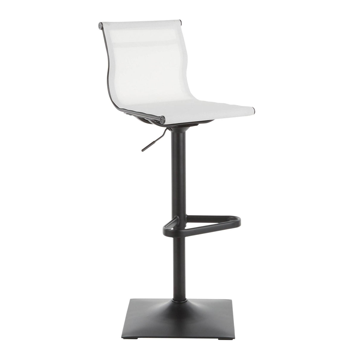 Black White Barstool F1180