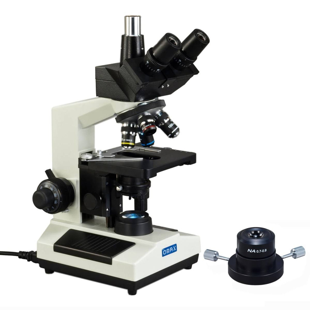 Trinocular Compound Biological Microscope with LED Light Q9144