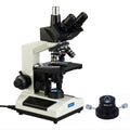 Trinocular Compound Biological Microscope with LED Light Q9144