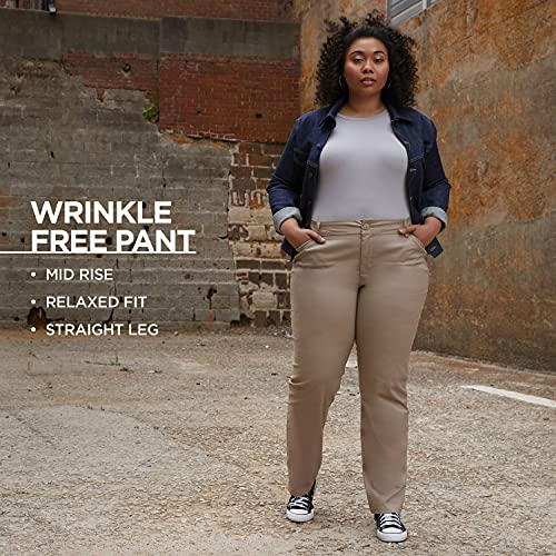 Plus Size Relaxed Fit Straight Leg Pant S2365