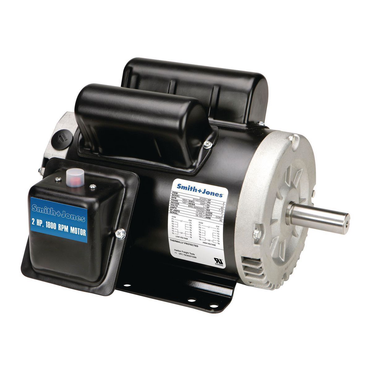 2 HP Compressor Duty Motor P2378