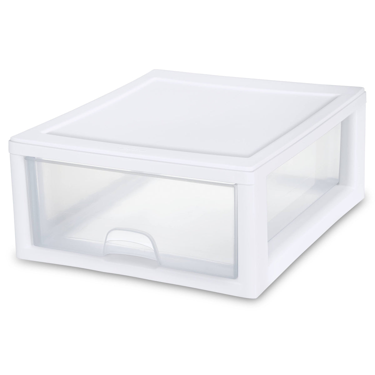 16 Qt. Stacking Drawer White Case of 6 O143