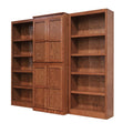 3-Piece Wall and Storage System, 15 Shelves Oak Finish X1791