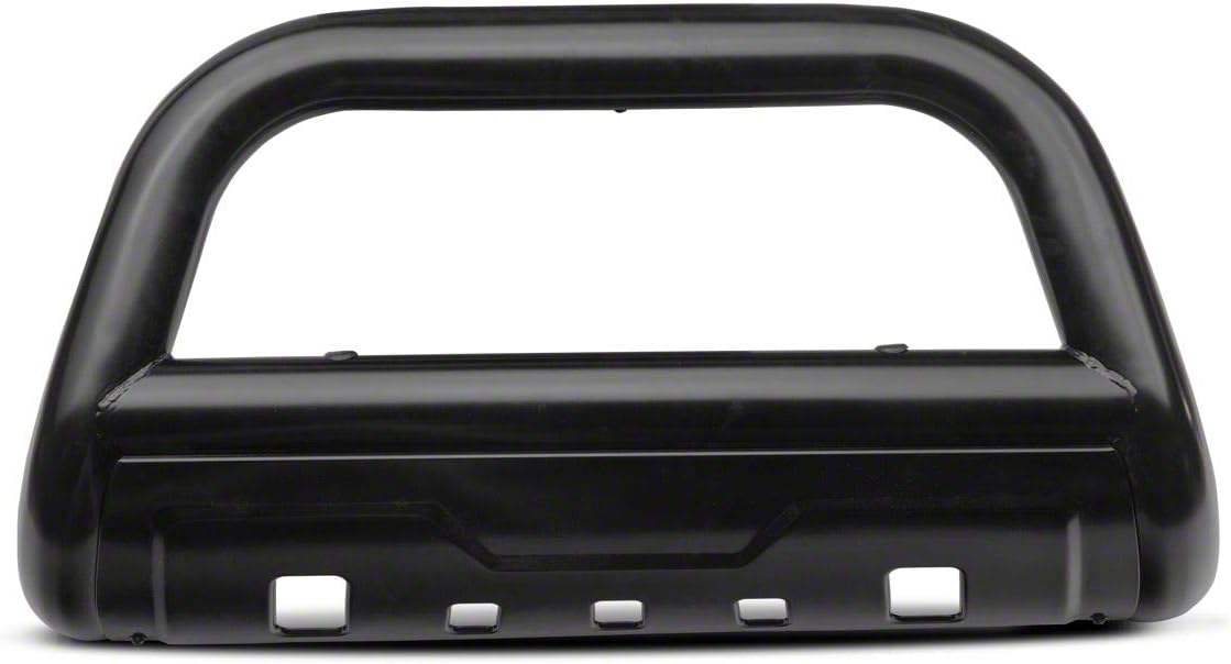 Black Oval Bull Bar with Skid Plate Z53370