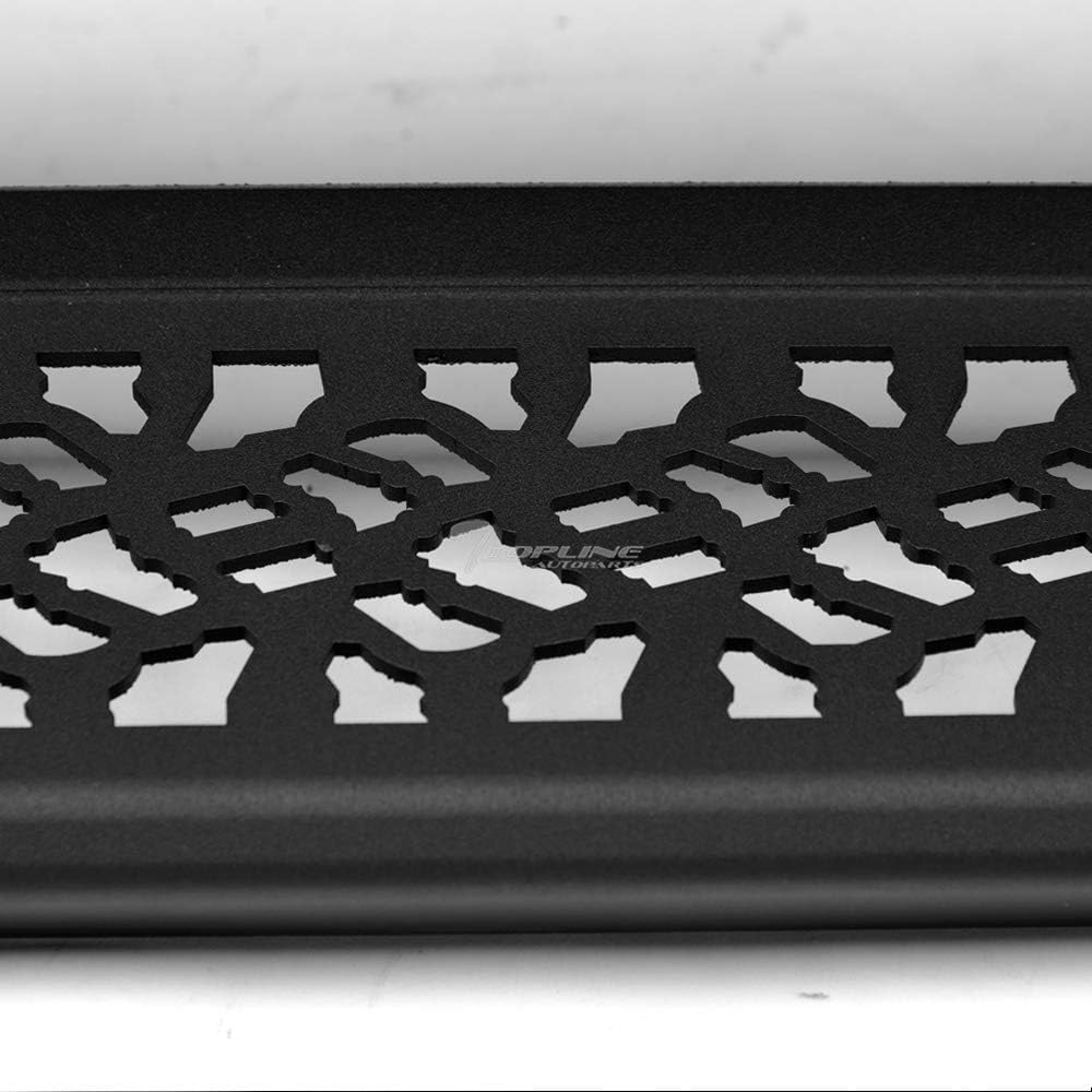 Matte Black Aluminum Hoop Drop Step Side Nerf Bars Running Boards S892
