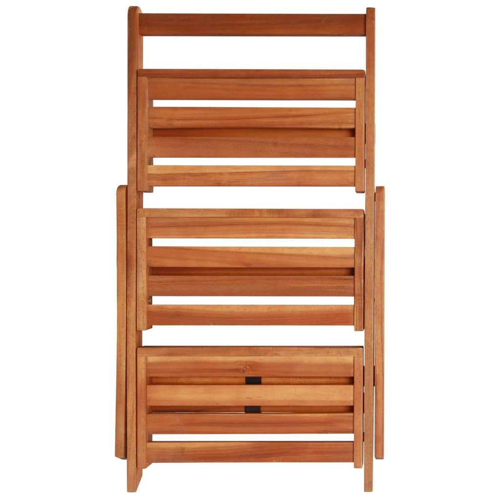 3-Tier Solid Acacia Wood Plant Stand S1479