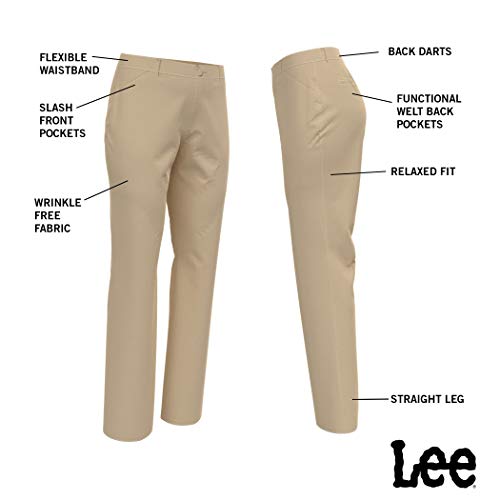 Plus Size Relaxed Fit Straight Leg Pant S2365