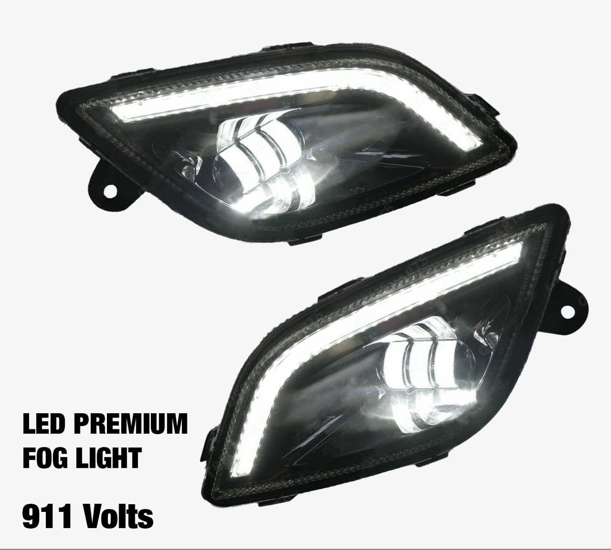 LED Fog Lights Lamps Pair J640483