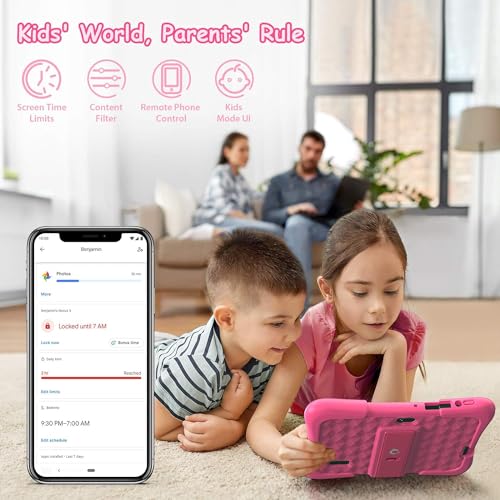 10 inch Android Tablet with 32GB Storage – Pink O98012