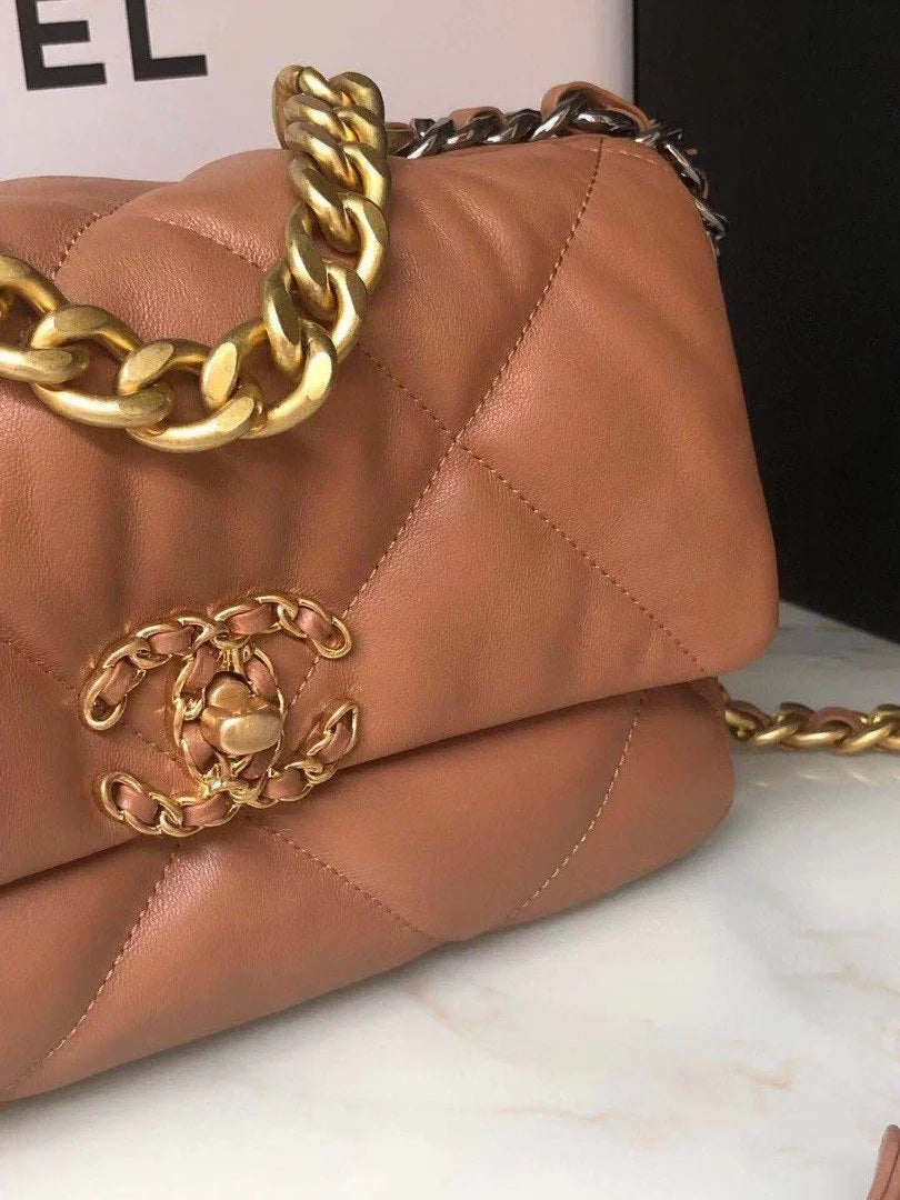 Brown 26cm Handbag G487