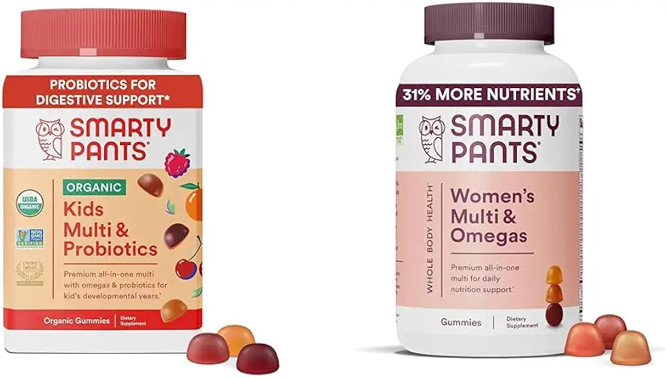 Organic Kids Multivitamin Gummies and Women's Multivitamin Gummies I61903