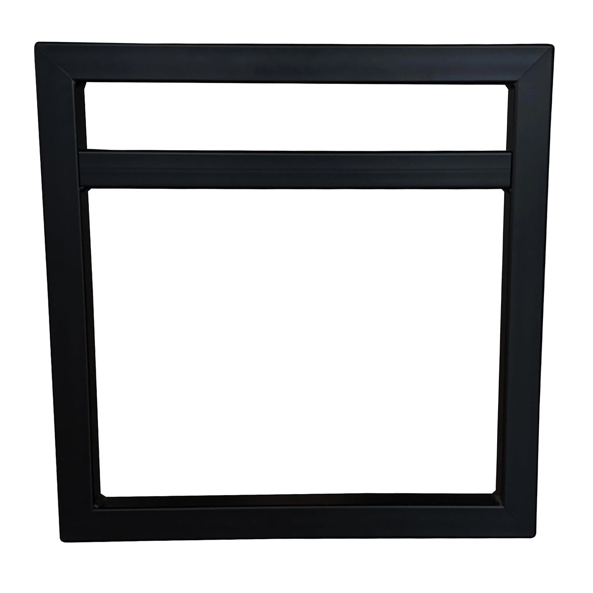 Black Cube Bench Legs Pair D3979