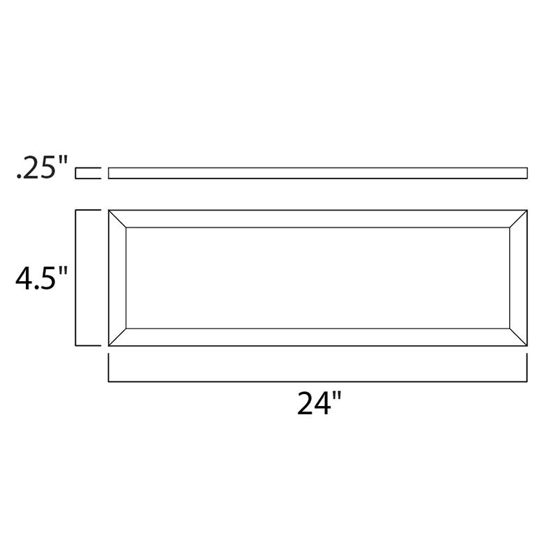 24 in. Under Cabinet Bronze CounterMax Z1623