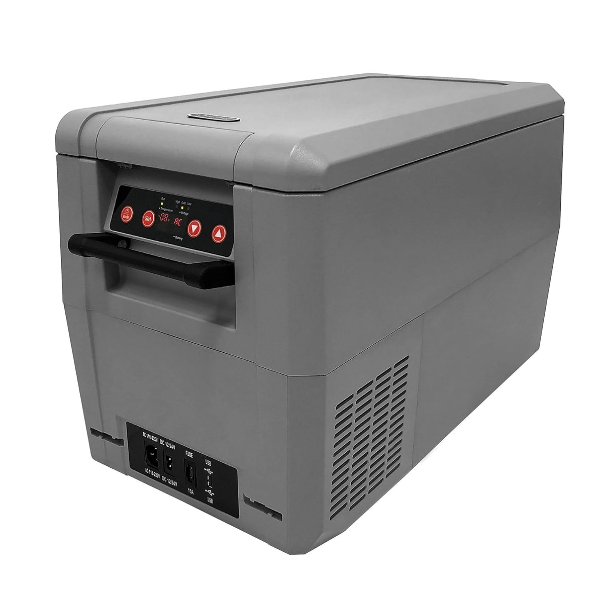 34 Quart Portable Refrigerator True Freezer, Gray E4930