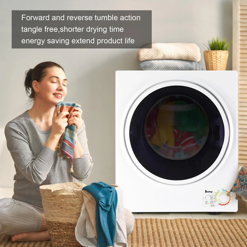1.6 cu ft Compact Portable Laundry Dryer B581680