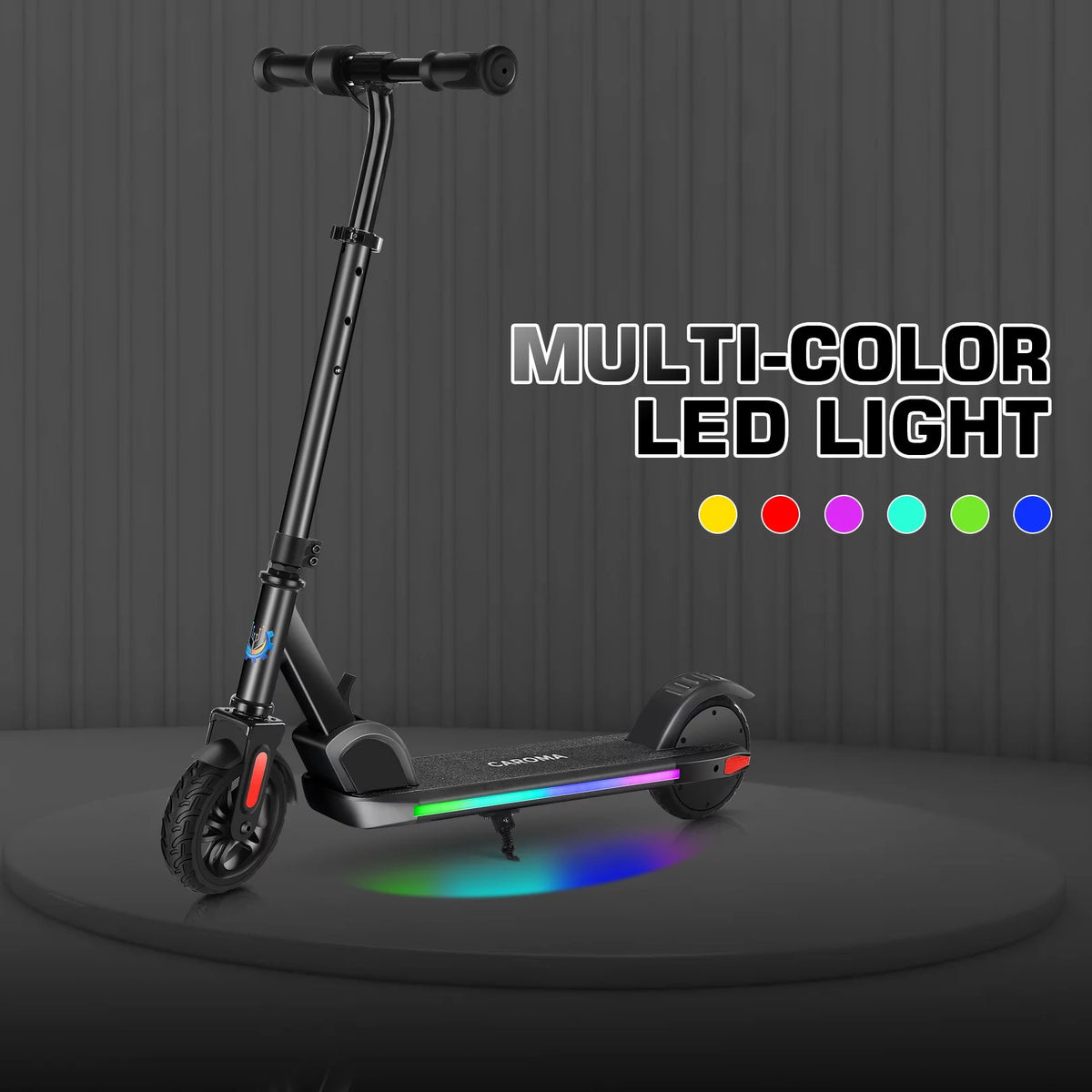 Kids Electric Scooter, Adjustable Speed and Handlebar L5220