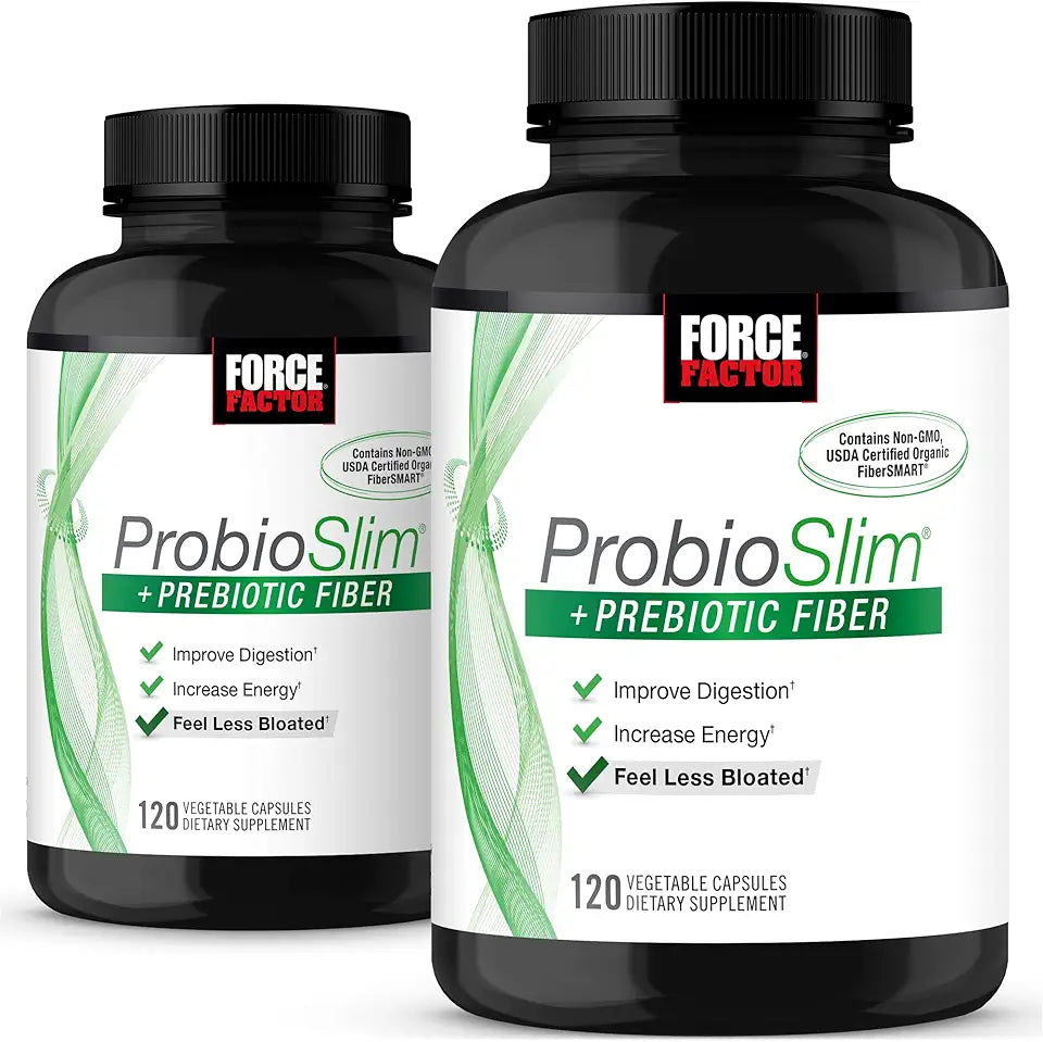 120 Count Prebiotic Fiber Digestive Health Support J971393