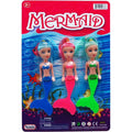 Mermaid Dolls Play Set - 3 Piece Y1566