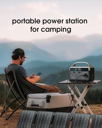 300W 192Wh LiFeP04 Solar Generator with AC & DC Outlets I68759