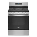 5.0 cu. ft. Gas Range with Self Cleaning and Center Oval Burner in Stainless Steel T7039
