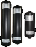 Shell and Tube Pool Heat Exchanger 95 kBtu Stainless Steel 304 1" FPT K35538