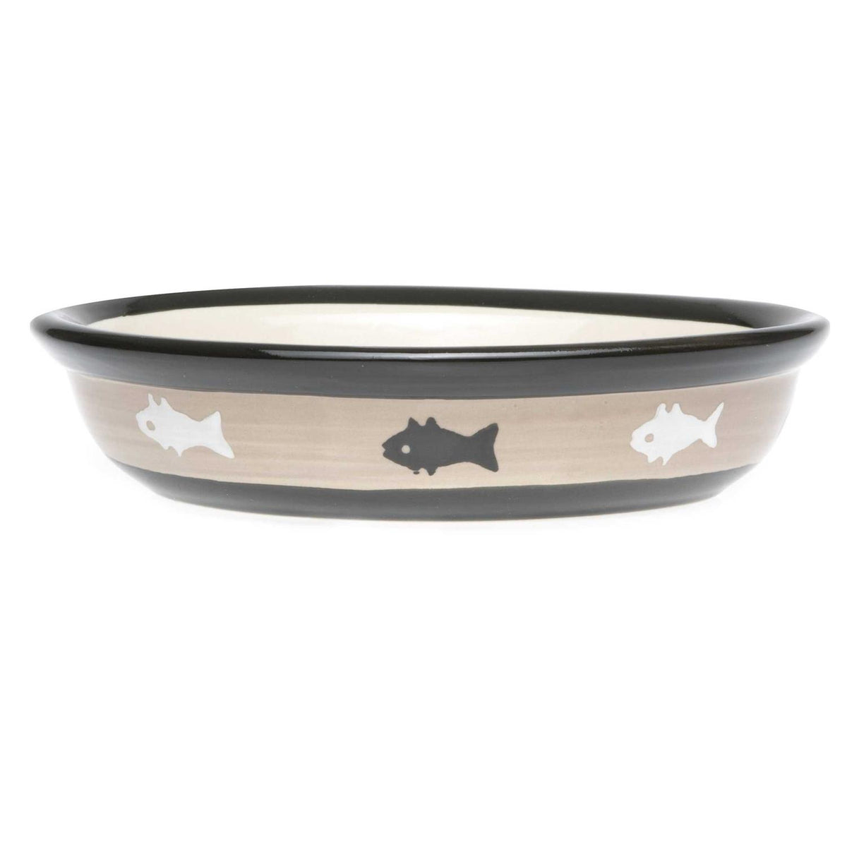 Stoneware Cat Bowl F106
