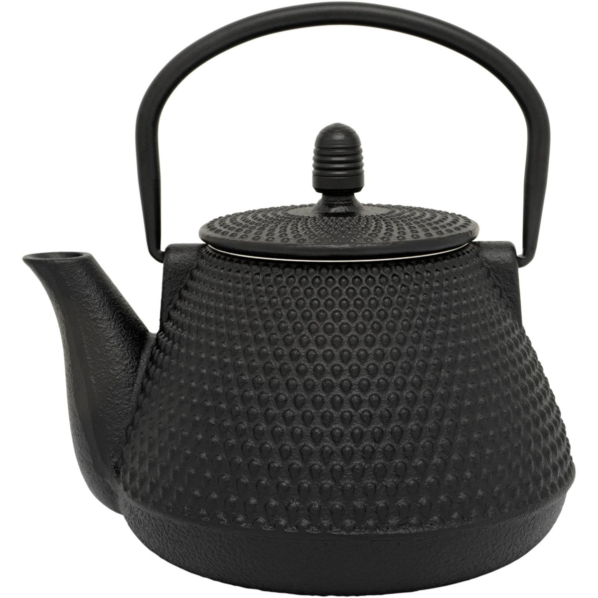 Black Cast Iron Teapot L7852